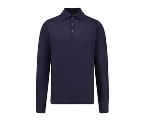 Brunello Cucinelli - Polo a Maniche Lunghe - - Tops - Uomo - Blu - 4XL