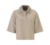 Brunello Cucinelli - Polo Interlock Couture - - Tops - Donna - Beige - S