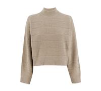 Brunello Cucinelli - Sequin Turtleneck Sweater - - Knitwear - Donna - Beige - L