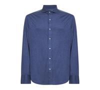 Brunello Cucinelli, ,Shirts ,Uomo ,Blu ,2XL Denim Shirt