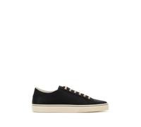 Brunello Cucinelli, ,Shoes ,Uomo ,Nero ,41 EU Sneakers stringate in pelle