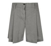 Brunello Cucinelli, ,Shorts ,Donna ,Verde ,M Linen Shorts