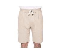 Brunello Cucinelli, ,Shorts ,Uomo ,Beige ,L Bermuda Relaxed Fit