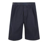Brunello Cucinelli, ,Shorts ,Uomo ,Blu ,XL Tailored Woven Cotton Bermuda Shorts