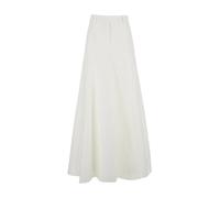 Brunello Cucinelli, ,Skirts ,Donna ,Bianco ,L Flared Maxi Skirt