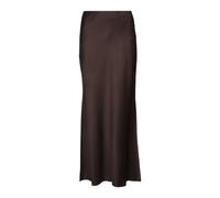 Brunello Cucinelli, ,Skirts ,Donna ,Marrone ,M Fluid Bias-Cut Skirt