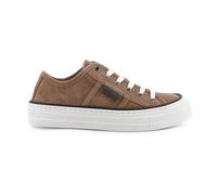 Brunello Cucinelli - Sneakers in camoscio con Monili - - Shoes - Donna - Marrone - 38 EU