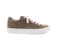Brunello Cucinelli - Sneakers in Camoscio con Monili - - Shoes - Donna - Marrone - 39 EU