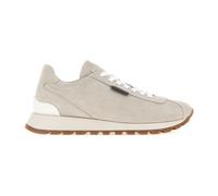 Brunello Cucinelli - Sneakers in Camoscio - - Shoes - Donna - Grigio - 40 EU