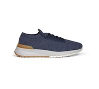 Brunello Cucinelli - Sneakers in Lana a Maglia - - Shoes - Uomo - Blu - 40 EU