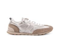 Brunello Cucinelli - Sneakers in Pelle Metallica - - Shoes - Donna - Grigio - 38 1/2 EU