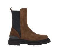 Brunello Cucinelli - Stivaletto in Camoscio - - Shoes - Donna - Marrone - 38 EU