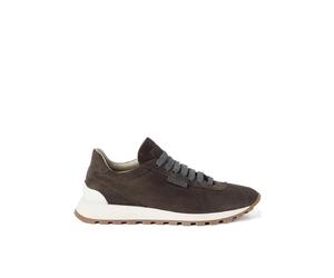 Brunello Cucinelli - Suede Runners - - Shoes - Donna - Marrone - 38 EU