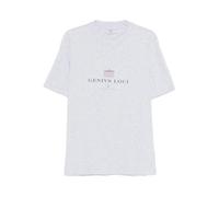 Brunello Cucinelli - T-shirt Stampata Genius Loci - - Tops - Uomo - Grigio - S