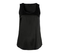 Brunello Cucinelli - Top in seta stretch Nero - - Tops - Donna - Nero - L