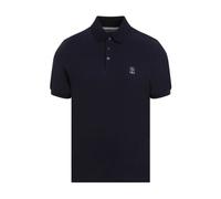 Brunello Cucinelli, ,Tops ,Uomo ,Blu ,S Polo Cobalt Grey