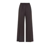Brunello Cucinelli, ,Trousers ,Donna ,Marrone ,M Pantaloni a gamba larga