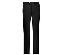 Brunello Cucinelli, ,Trousers ,Uomo ,Nero ,2XL Pantaloni con Pince