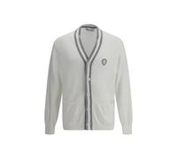 Brunello Cucinelli White Cotton Cardigan - L
