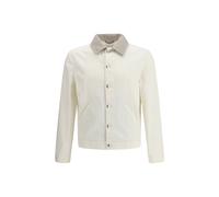 Brunello Cucinelli White Cotton Denim Jacket - IT54 | XXL
