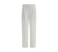 Brunello Cucinelli White Cotton Dress Pants - IT36 | XS