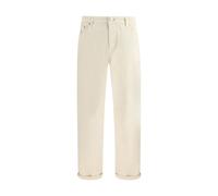 Brunello Cucinelli White Cotton High-Waisted Jean - IT54 | XXL