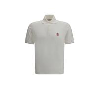 Brunello Cucinelli White Cotton Polo Shirt - IT48 | M
