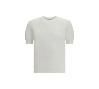 Brunello Cucinelli White Cotton T-Shirt - IT52 | XL