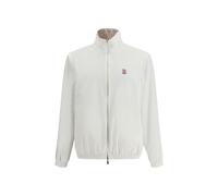 Brunello Cucinelli White Polyamide Full-Length Jacket - M