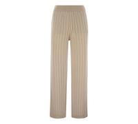 Brunello Cucinelli - Wide Pantaloni - - Trousers - Donna - Beige - M