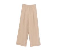 Brunello Cucinelli - Wide Pantaloni - - Trousers - Donna - Beige - S