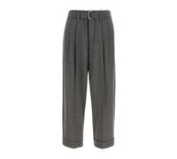 Brunello Cucinelli - Wide Pantaloni - - Trousers - Donna - Grigio - M