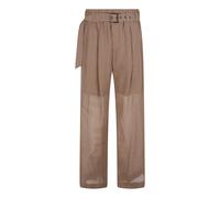 Brunello Cucinelli - Wide Pantaloni - - Trousers - Donna - Marrone - S