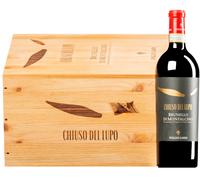 Brunello di Montalcino Chiuso del Lupo DOCG 2018 (BIO) 6 bottiglie in cassetta di legno 4,5 l