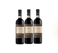 Brunello di Montalcino DOCG 2020 - Leonardo da Vinci - Vino Rosso Toscano 14% Vol - Strutturato, Elegante e Intenso - Invecchiato in Rovere - Eccellenza Made in Italy Premium Wine (3 bottiglie)