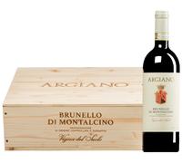 Brunello di Montalcino Vigna del Suolo DOCG 2018 3 bottiglie in cassetta di legno 2,25 l