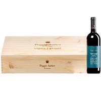 Brunello di Montalcino Vigna I Poggi DOCG 2019 6 bottiglie in cassetta di legno 4,5 l
