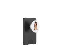 Brunette Dutch Girl Netherlands Flag Dutch Girlfriend Wife PopSockets PopWallet per MagSafe