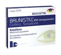 BRUNISTILL*20 flaconcini collirio 0,5 ml 0,025%