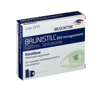 BRUNISTILL*20 flaconcini collirio 0,5 ml 0,025%