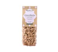 Brunitta - Orecchiette di Grano Senatore Cappelli, Pasta Italiana Artigianale, Essiccata a Bassa Temperatura, Confezione 6 x 500 g