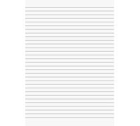 Brunnen 102100750 - Carta protocollo, 80 g/mq, A4, a righe, 50 fogli, bianco