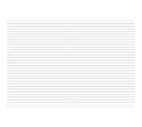 Brunnen 102100750 - Carta protocollo, 80 g/mq, A4, a righe, 50 fogli, bianco (Confezione da 2)