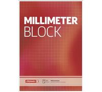 BRUNNEN 1026366637 - Blocco in MDF A320Bloc, 10 pezzi