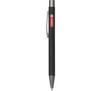 Brunnen 102911390 - Penna a sfera, lunghezza: 14 cm, onice, gommata, a strisce, codice colore