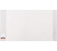 Brunnen 104021003 - Copertina per libri e quaderni, altezza 21 cm, 38,5 x 21 cm, con protezione angoli, trasparente