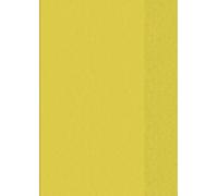 Brunnen 104050410 - Copertina per quaderni, formato A4, in pellicola trasparente, con targhetta per il nome nella tasca, colore: Giallo