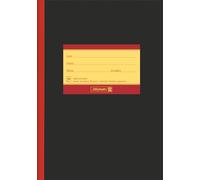 Brunnen 1045409 Quaderno per scuola secondaria A5 (20 fogli, a righe, con margine, righello 9), 80 g/m²
