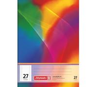 Brunnen 104592702 Quaderno A5 (16 fogli, a righe, con margine, rigatura 27)