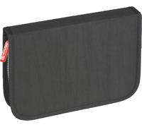 Brunnen 104918690 - Custodia Crinkle scolastico 2 alette, imbottito, accessori da scrivania e ripiano, colore: nero